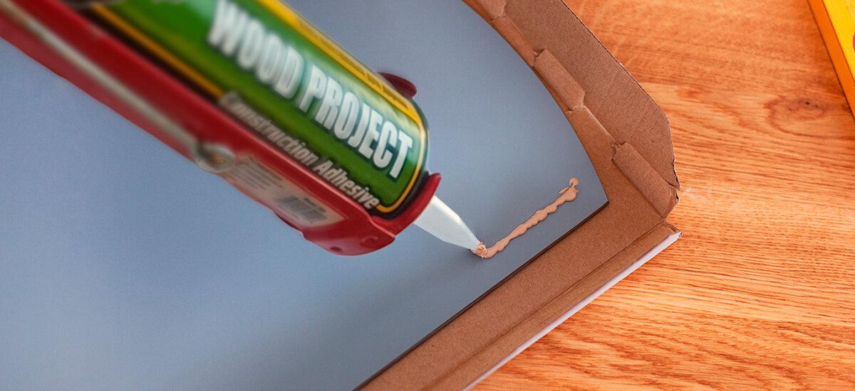 Приклеивание стеклянных зеркал